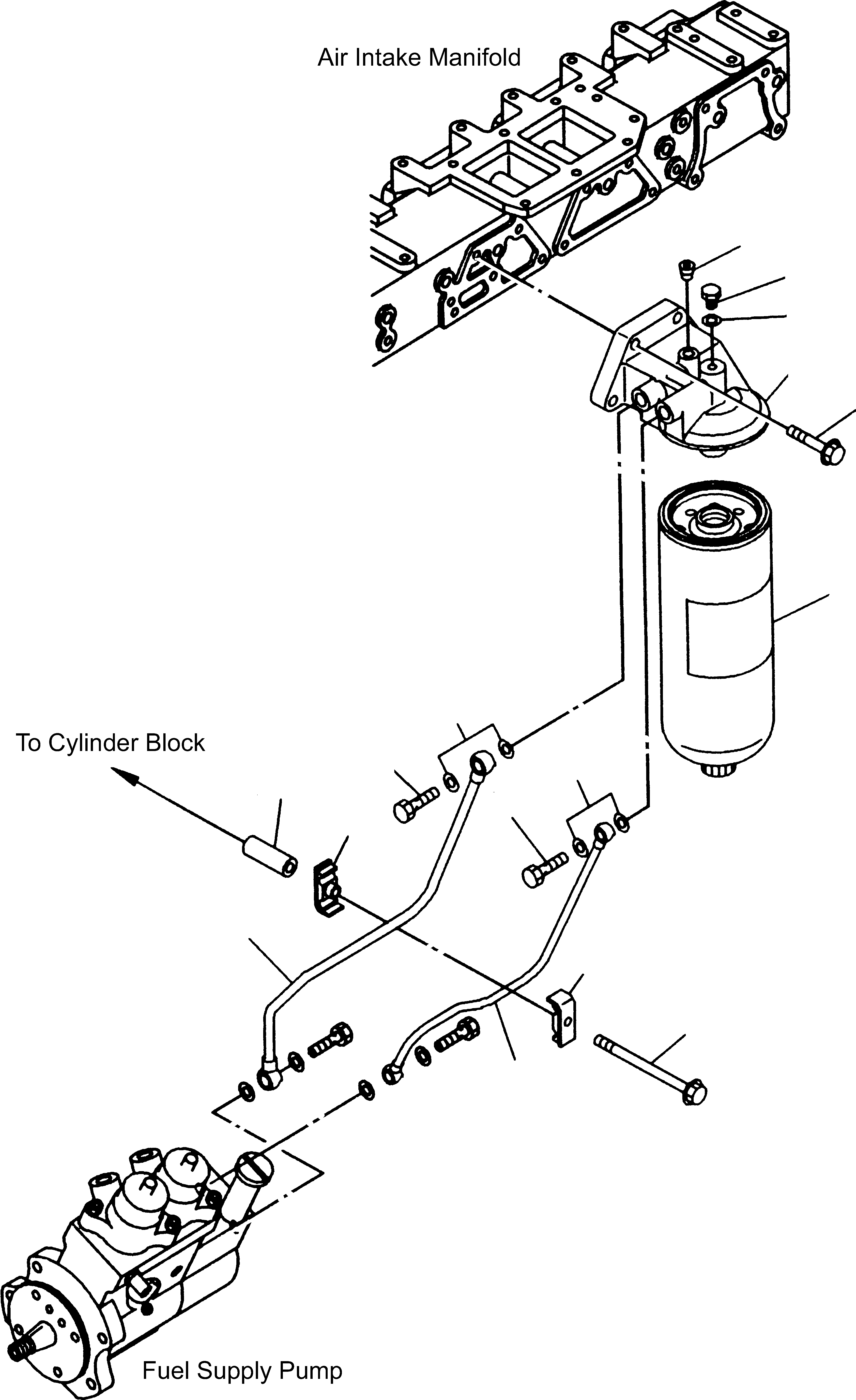 Wheel Loaders Komatsu / WA480-5 S/N WA480H50051 - Up(wa480_5) / FUEL FILTER(01-31 : GJ2K2664)