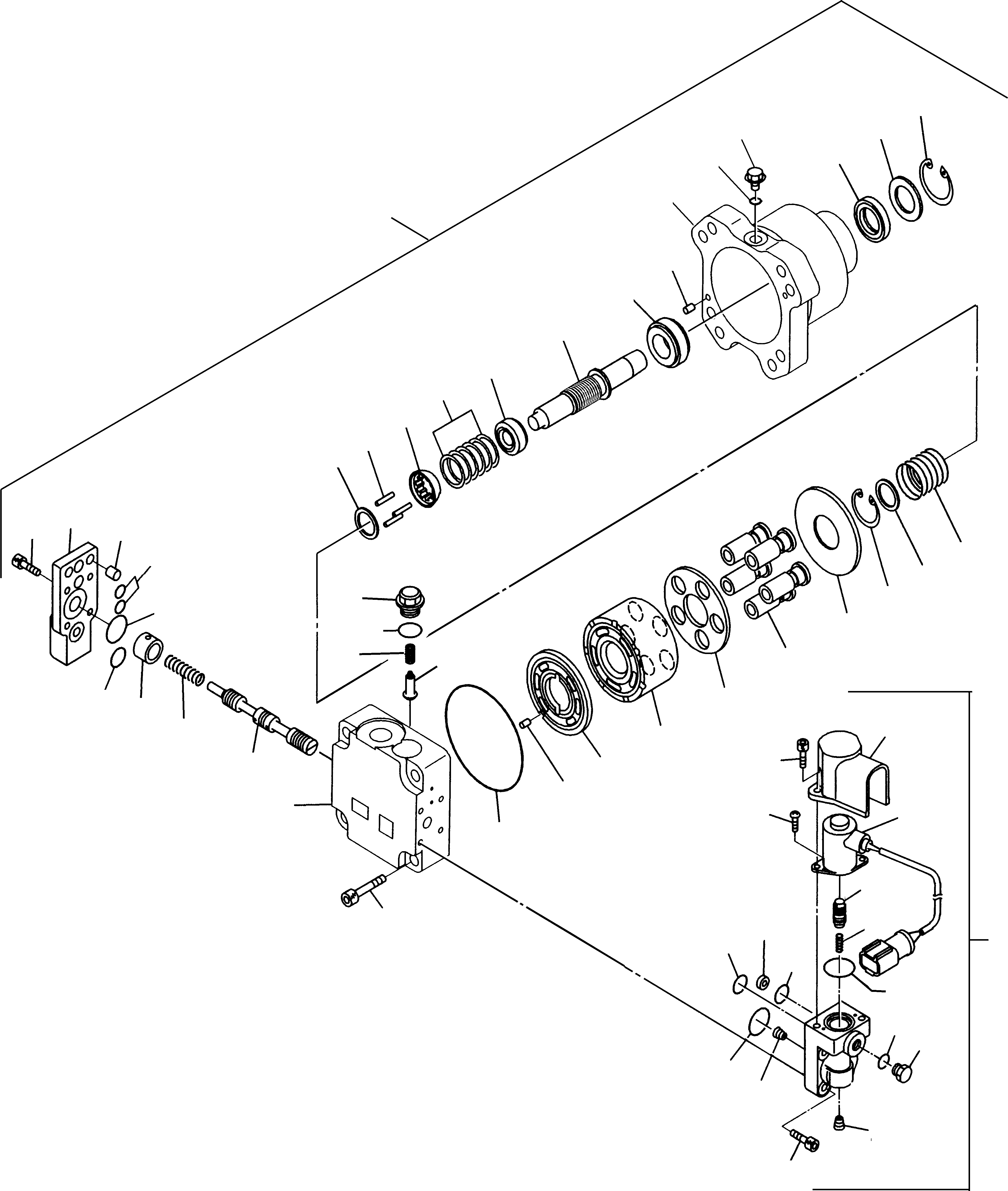 Wheel Loaders Komatsu / WA480-5 S/N WA480H50051 - Up(wa480_5) / FAN, FAN DRIVE MOTOR(01-17 : GJ2K2673)