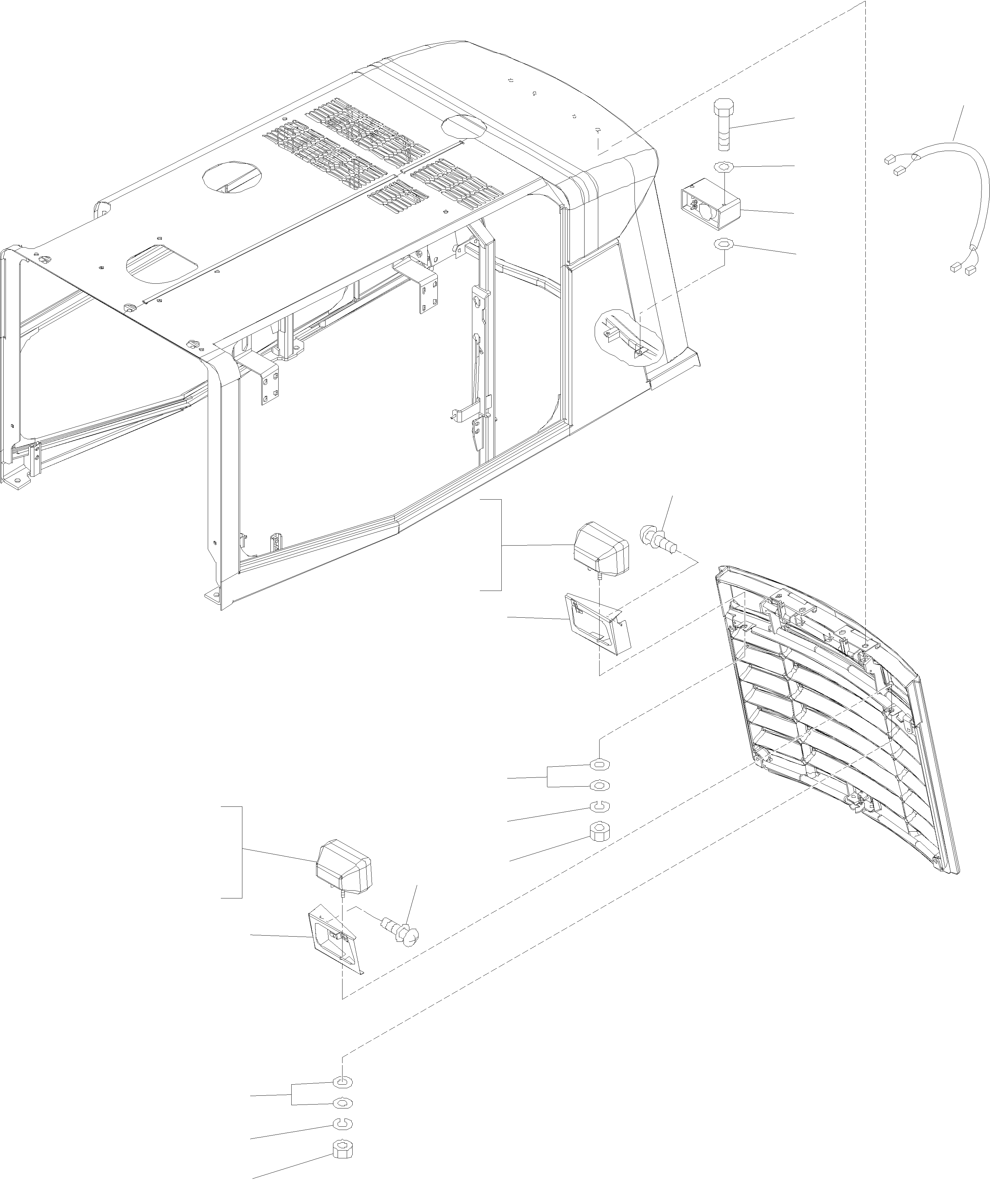 Wheel Loaders Komatsu / WA480-5 S/N WA480H50051 - Up(wa480_5) / BACK UP ALARM(03-71 : GJ2K2875)