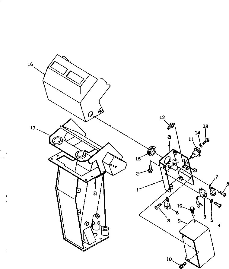 Wheel Loaders Komatsu / WA600-1 S/N 10001-UP (Overseas Version)(wa600-0c) / OVER LOAD ALARM (1/3)(030660 : 1811)
