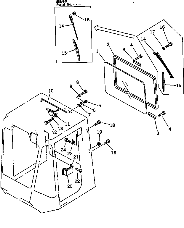 Wheel Loaders Komatsu / WA600-1 S/N 10001-UP (Overseas Version)(wa600-0c) / OPERATOR