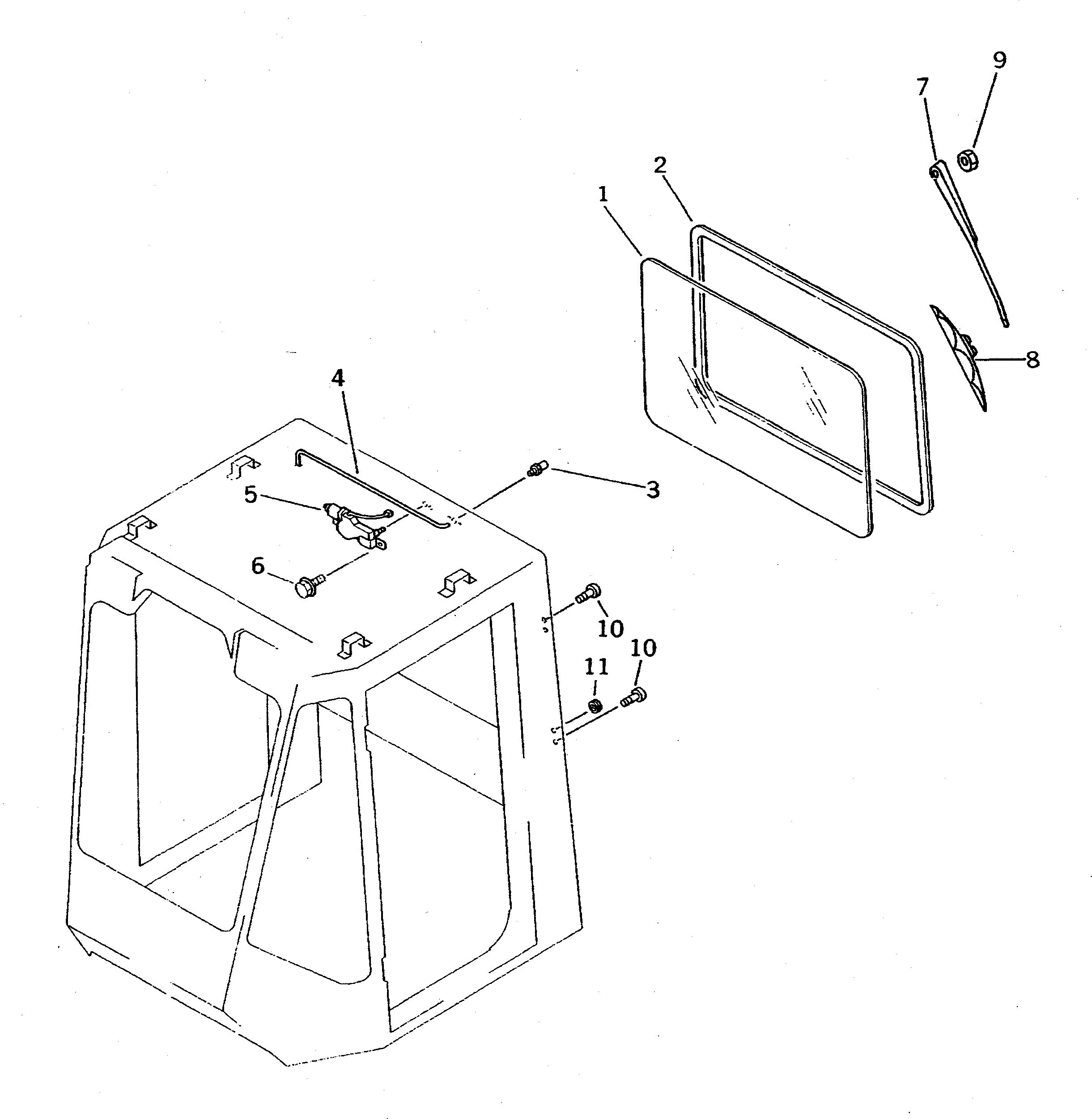 Wheel Loaders Komatsu / WA600-1 S/N 10001-UP (Overseas Version)(wa600-0c) / OPERATOR
