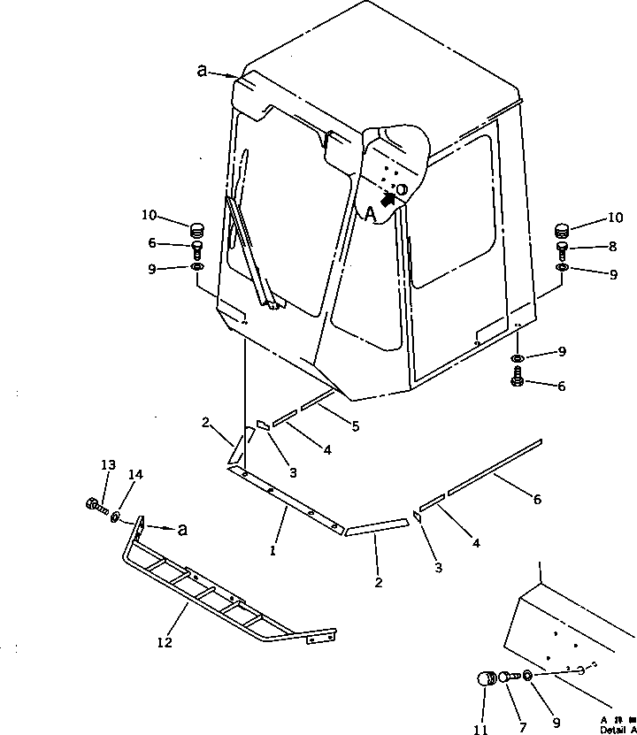 Wheel Loaders Komatsu / WA600-1 S/N 10001-UP (Overseas Version)(wa600-0c) / OPERATOR