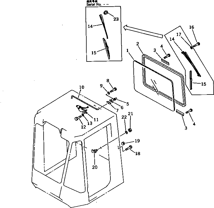 Wheel Loaders Komatsu / WA600-1 S/N 10001-UP (Overseas Version)(wa600-0c) / OPERATOR