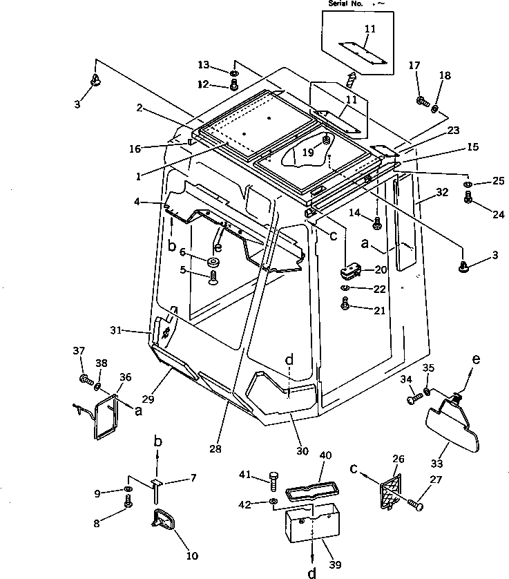 Wheel Loaders Komatsu / WA600-1 S/N 10001-UP (Overseas Version)(wa600-0c) / OPERATOR
