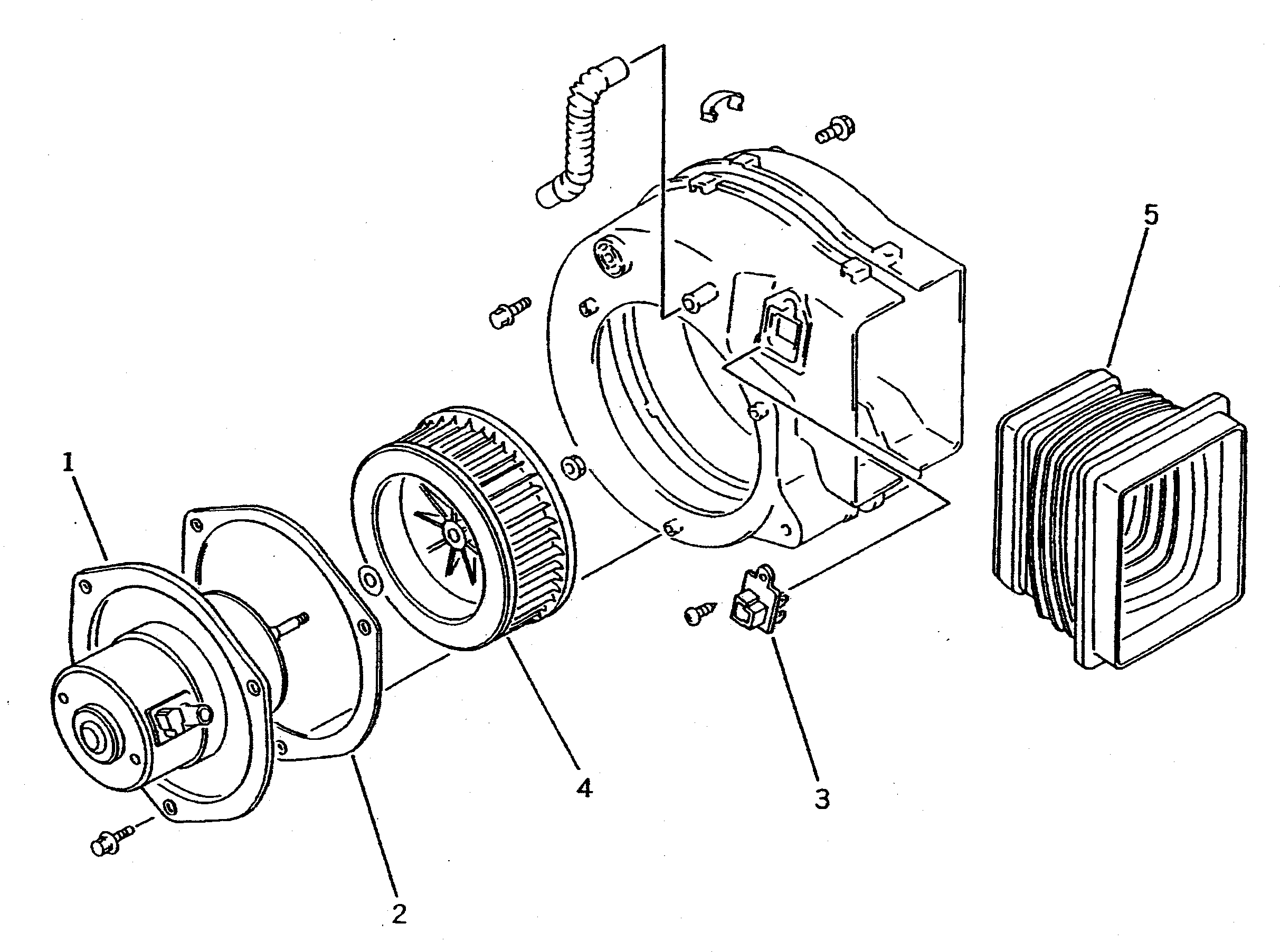 Wheel Loaders Komatsu / WA600-1 S/N 10001-UP (Overseas Version)(wa600-0c) / AIR CONDITIONER UNIT (DENSO) (3/4)(151170 : 5633)