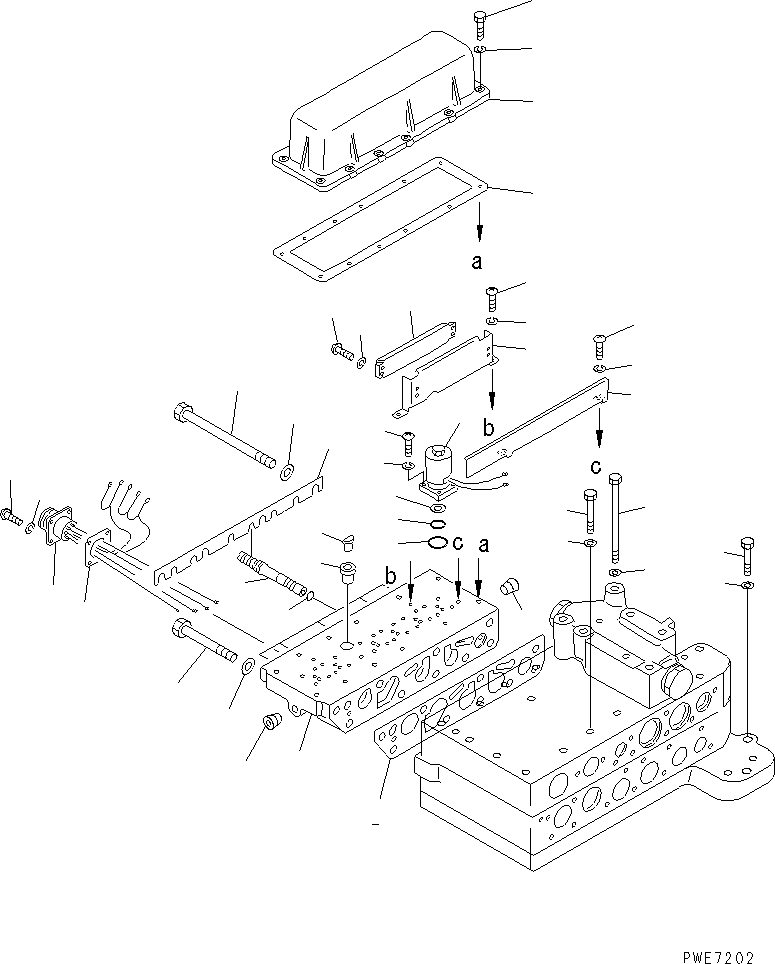 Wheel Loaders Komatsu / WA600-3 S/N 50001-UP(wa600-6c) / TRANSMISSION SOLENOID VALVE(150440 : F4320-64A0)