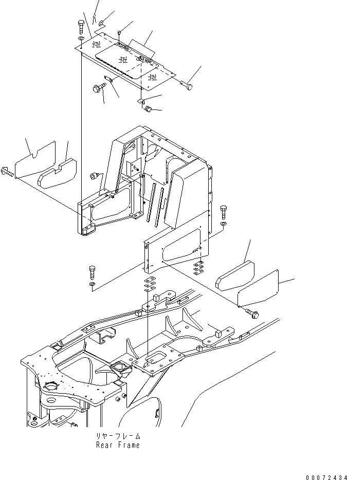 Wheel Loaders Komatsu / WA600-3 S/N 50001-UP(wa600-6c) / BULK HEAD(#52406-)(300160 : M4102-05C0)