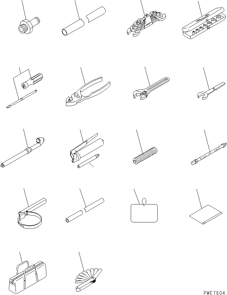 Wheel Loaders Komatsu / WA600-3 S/N 50001-UP(wa600-6c) / GENERAL TOOL (SPANISH)(420060 : V0300-01G0)