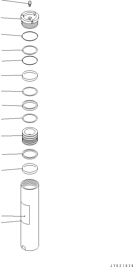 Wheel Loaders Komatsu / WA600-3 S/N 50001-UP(wa600-6c) / ACCUMULATOR (FOR BRAKE)(#50001-52611)(450290 : Y1629-01A0)