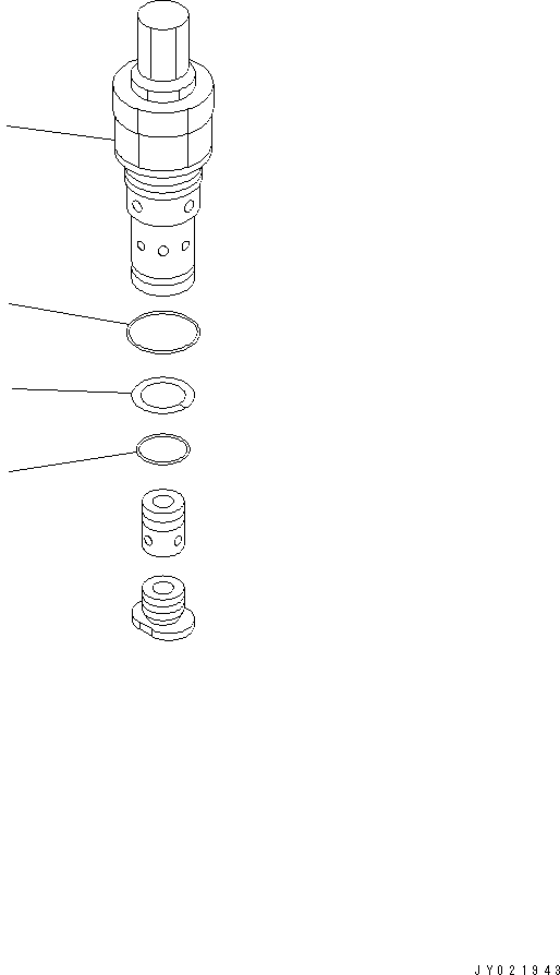 Wheel Loaders Komatsu / WA600-3 S/N 50001-UP(wa600-6c) / RELIEF VALVE (-40ЯC)(#52544-)(450460 : Y1679-21A0)