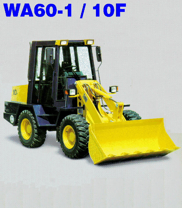 Wheel Loaders Komatsu / WA60-1 (10F) S/N 371020051 and up(wa60_1)