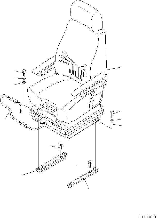Wheel Loaders Komatsu / WA700-3 S/N 50001-UP(wa700-3c) / OPERATOR