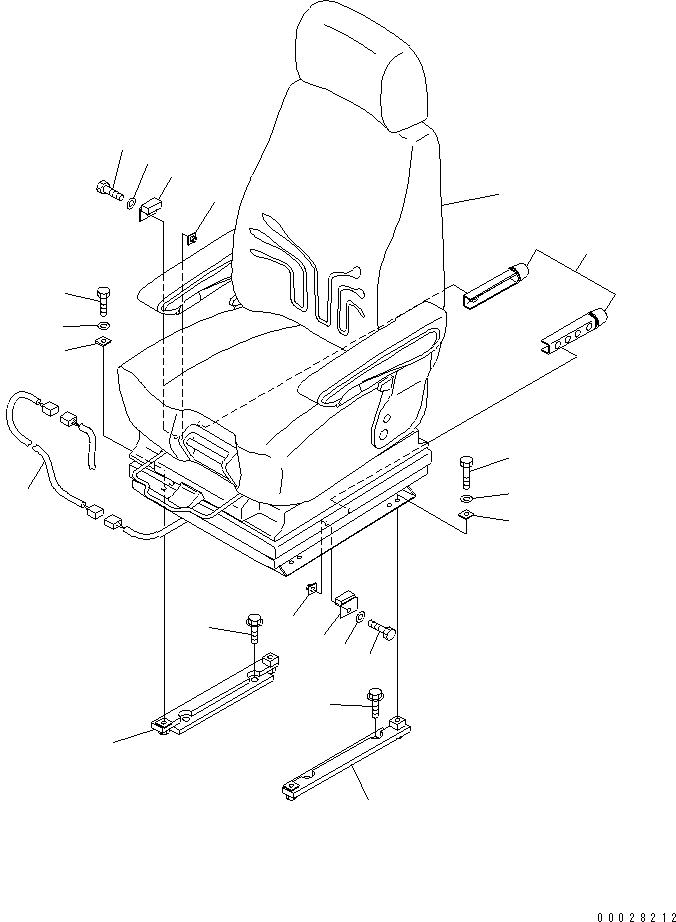 Wheel Loaders Komatsu / WA700-3 S/N 50001-UP(wa700-3c) / OPERATOR