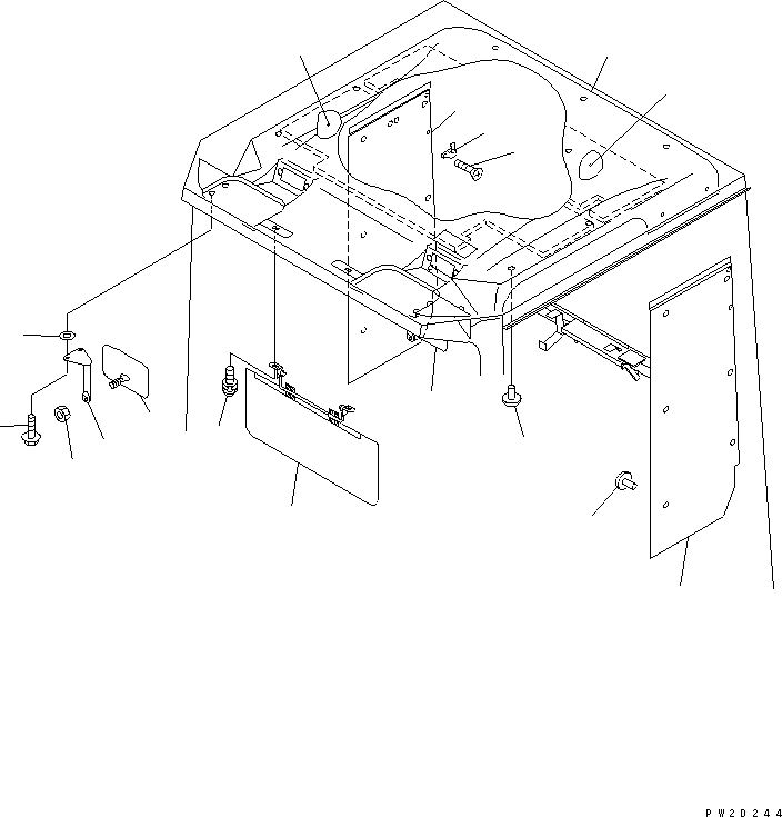 Wheel Loaders Komatsu / WA700-3 S/N 50001-UP(wa700-3c) / OPERATOR