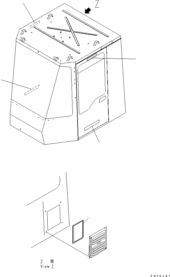 Wheel Loaders Komatsu / WA700-3 S/N 50001-UP(wa700-3c) / OPERATOR