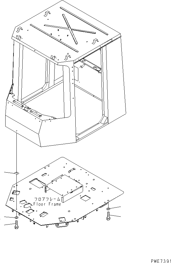 Wheel Loaders Komatsu / WA700-3 S/N 50001-UP(wa700-3c) / OPERATOR