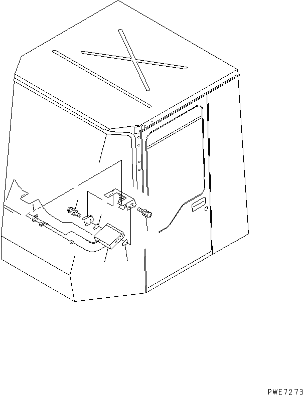 Wheel Loaders Komatsu / WA700-3 S/N 50001-UP(wa700-3c) / RADIO AND CASSETTE ? AM/FM (FOR EUROPE ? ASIA AND OCEANIA)(#50001-51074)(241350 : K0810-01A1)