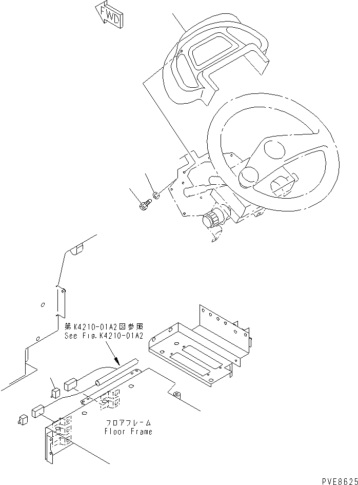 Wheel Loaders Komatsu / WA700-3 S/N 50001-UP(wa700-3c) / MAIN MONITOR (WITH JOY STICK STEERING) (EXCEPT JAPAN)(#50001-51074)(243090 : K4220-01A3)