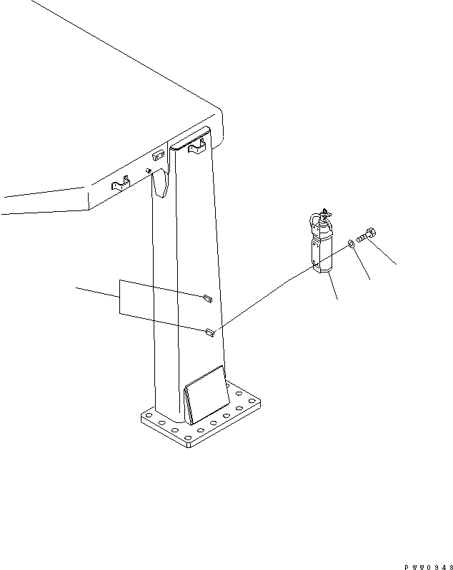 Wheel Loaders Komatsu / WA700-3 S/N 50001-UP(wa700-3c) / FIRE EXTINGUISHER (ENGLISH)(390160 : V0305-01B0)