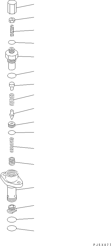 Wheel Loaders Komatsu / WA700-3 S/N 50001-UP(wa700-3r) / RELIEF VALVE(420760 : Y1672-11A0)