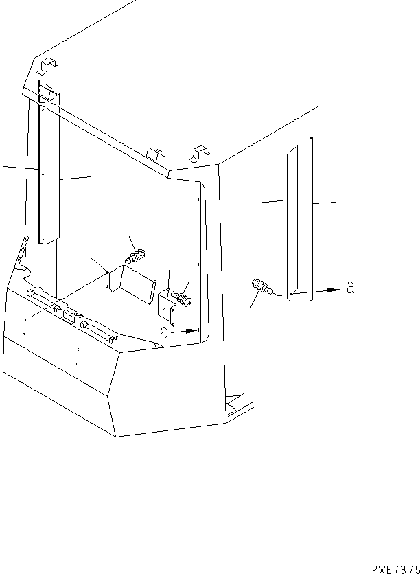Wheel Loaders Komatsu / WA700-3 S/N 50001-UP (KA Spec.)(wa700-4c) / OPERATOR