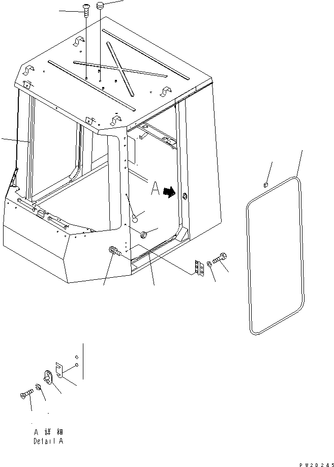 Wheel Loaders Komatsu / WA700-3 S/N 50001-UP (KA Spec.)(wa700-4c) / OPERATOR