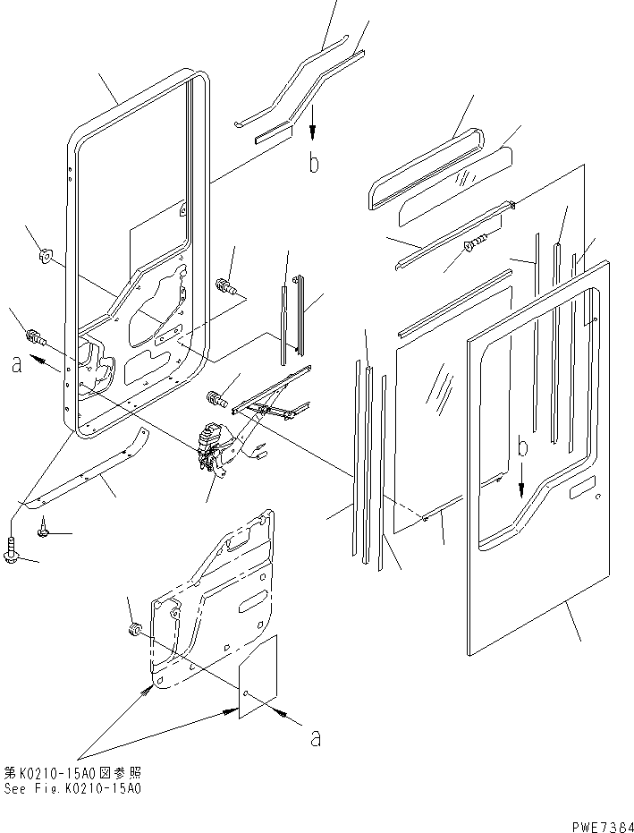 Wheel Loaders Komatsu / WA700-3 S/N 50001-UP (KA Spec.)(wa700-4c) / OPERATOR