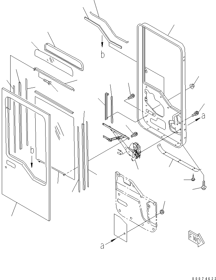 Wheel Loaders Komatsu / WA700-3 S/N 50001-UP (KA Spec.)(wa700-4c) / OPERATOR