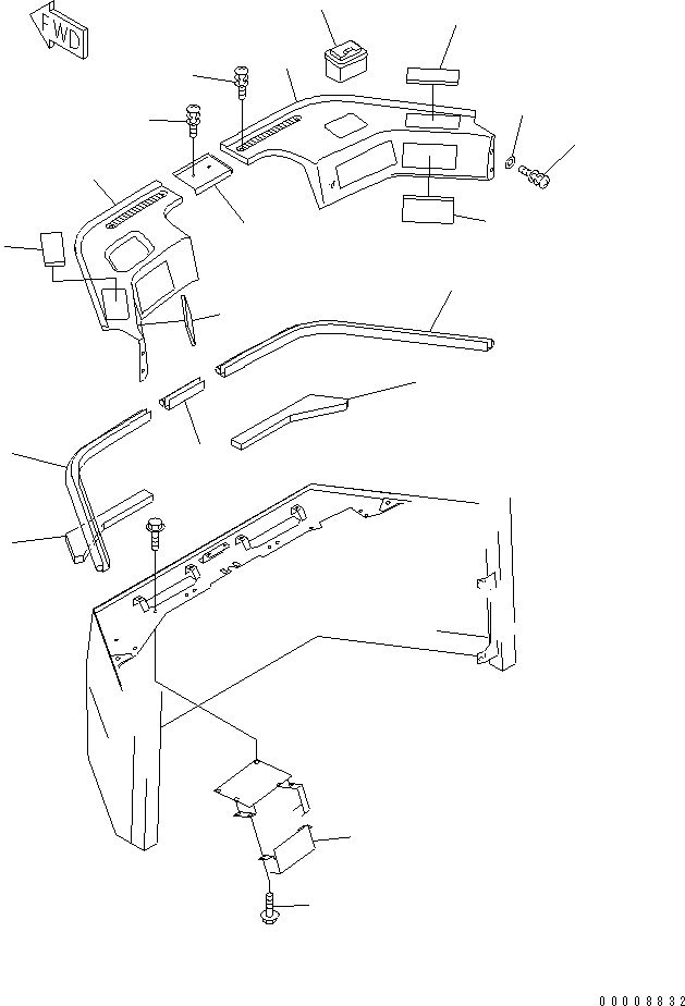 Wheel Loaders Komatsu / WA700-3 S/N 50001-UP (KA Spec.)(wa700-4c) / OPERATOR
