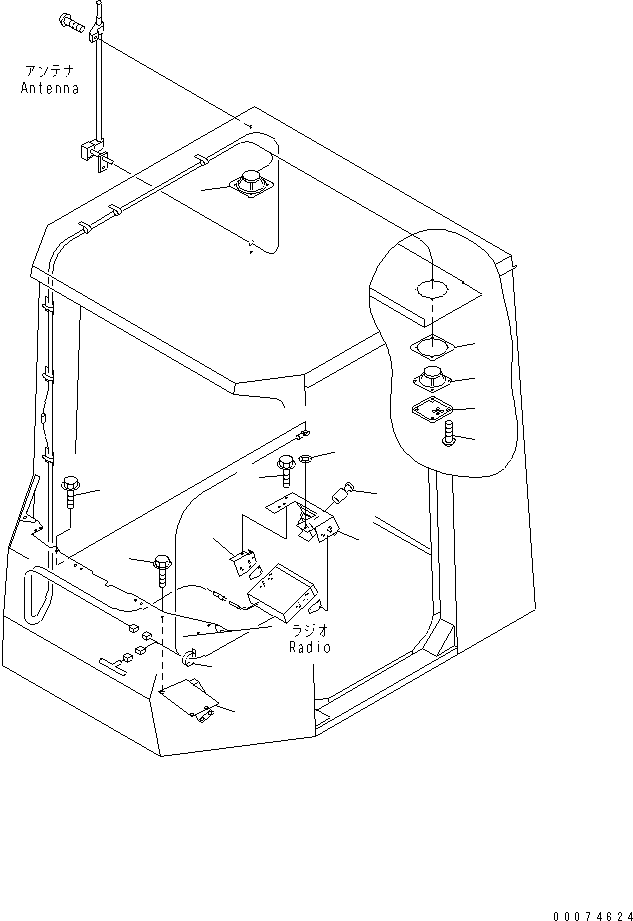 Wheel Loaders Komatsu / WA700-3 S/N 50001-UP (KA Spec.)(wa700-4c) / OPERATOR