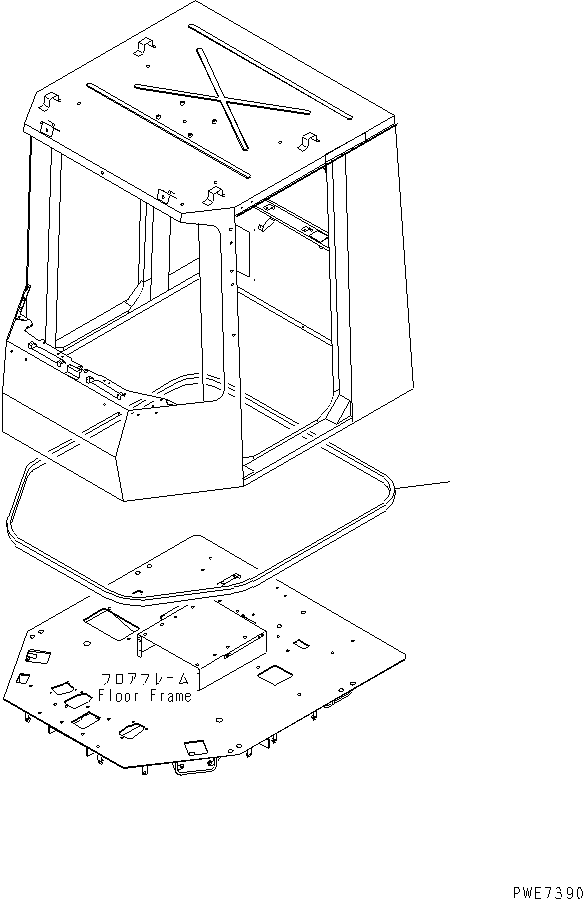 Wheel Loaders Komatsu / WA700-3 S/N 50001-UP (KA Spec.)(wa700-4c) / OPERATOR