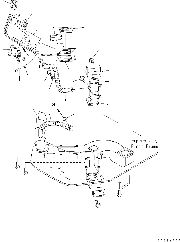 Wheel Loaders Komatsu / WA700-3 S/N 50001-UP (KA Spec.)(wa700-4c) / OPERATOR
