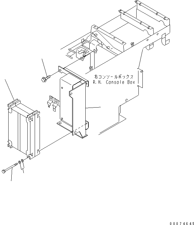 Wheel Loaders Komatsu / WA700-3 S/N 50001-UP (KA Spec.)(wa700-4c) / FLOOR (TRANSMISSION CONTROLLER)(#51075-)(241290 : K4010-25D0)