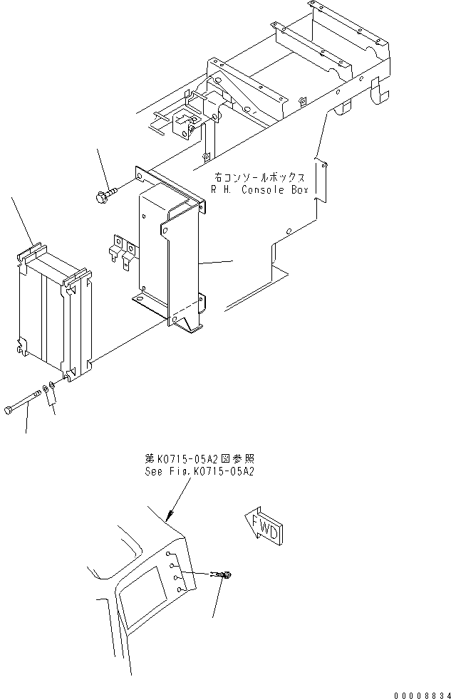 Wheel Loaders Komatsu / WA700-3 S/N 50001-UP (KA Spec.)(wa700-4c) / FLOOR (TRANSMISSION CONTROLLER) (WITH ADVANCED JOY STICK STEERING) (ACTIVE WORKING)(#51001-51074)(241640 : K4010-45A2)
