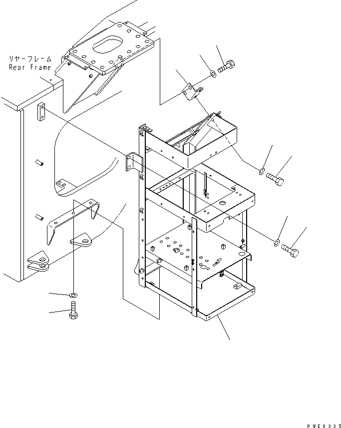 Wheel Loaders Komatsu / WA700-3 S/N 50001-UP (KA Spec.)(wa700-4c) / BRAKE CONTROL (BOX AND MOUNTING PARTS)(#50001-51074)(242180 : K4460-05A0)