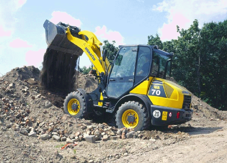 Wheel Loaders Komatsu / WA70-5 S/N H50051 - Up(wa70_5)