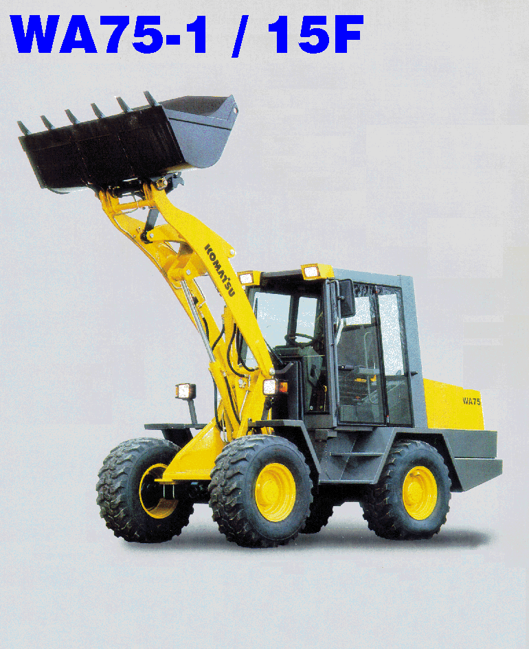 Wheel Loaders Komatsu / WA75-1 (15F) S/N 371320051 and up(wa75_1)