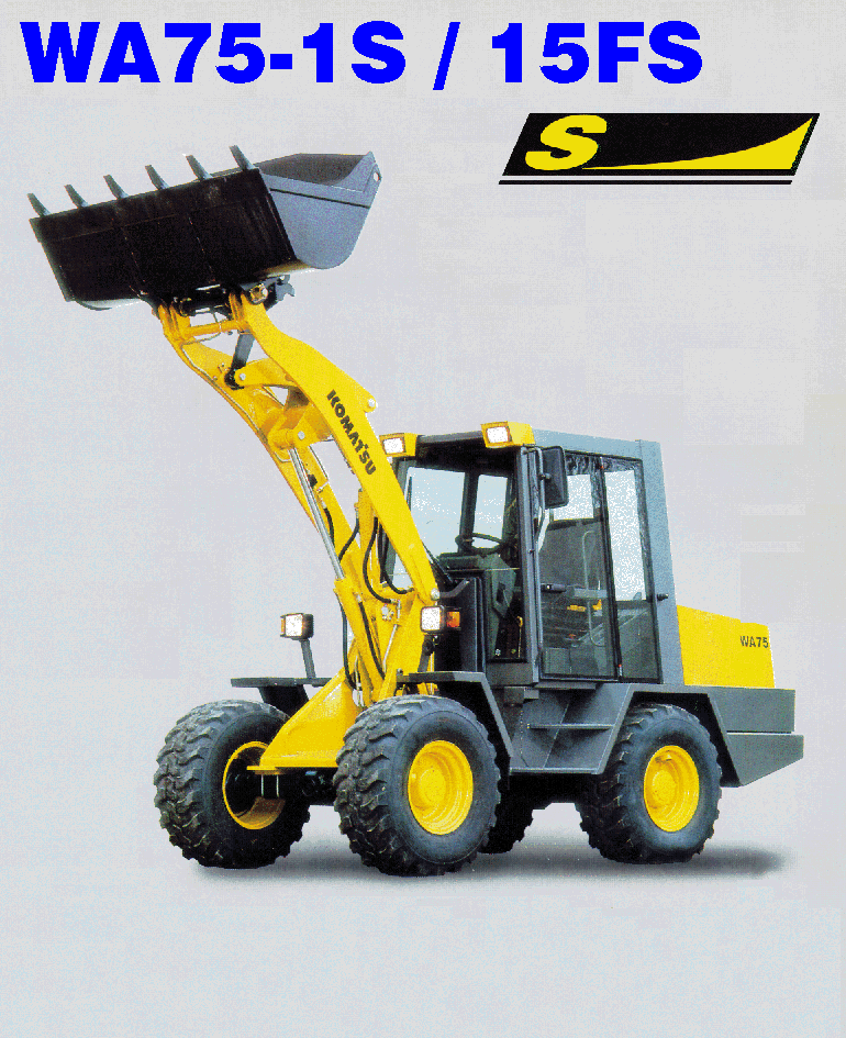 Wheel Loaders Komatsu / WA75-1S (15FS) S/N 371321631 and up(wa75_1s)