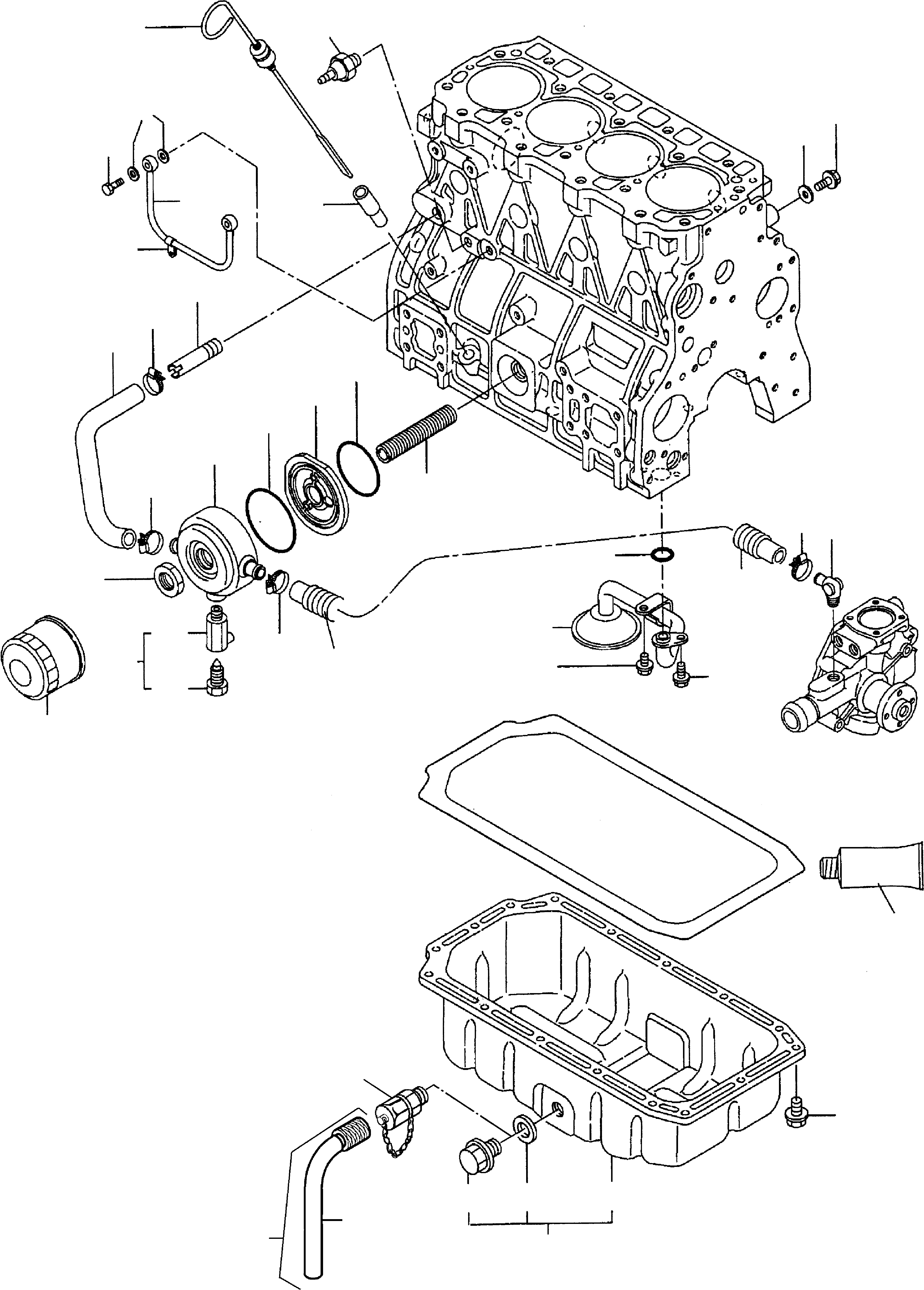 Wheel Loaders Komatsu / WA75-3 S/N HA950857-HA951433 / H21434 - Up; WA85-3 S/N HA960166-HA960218 / H20219 - Up(wa75_85b) / ENGINE LUBRICATION(01-10 : GJ2K1302)