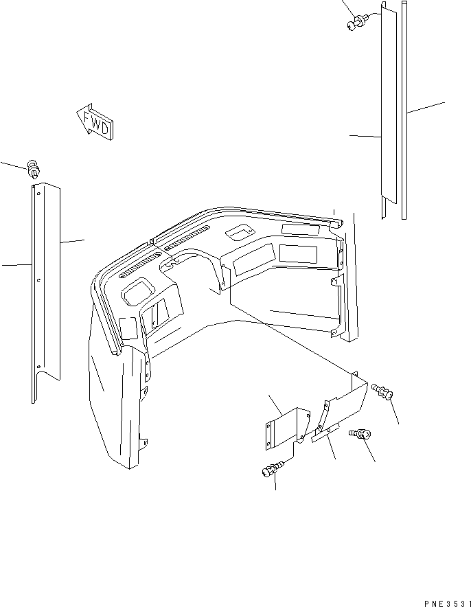Wheel Loaders Komatsu / WA80-3-CO S/N 10001-UP(wa80-3-r) / OPERATOR