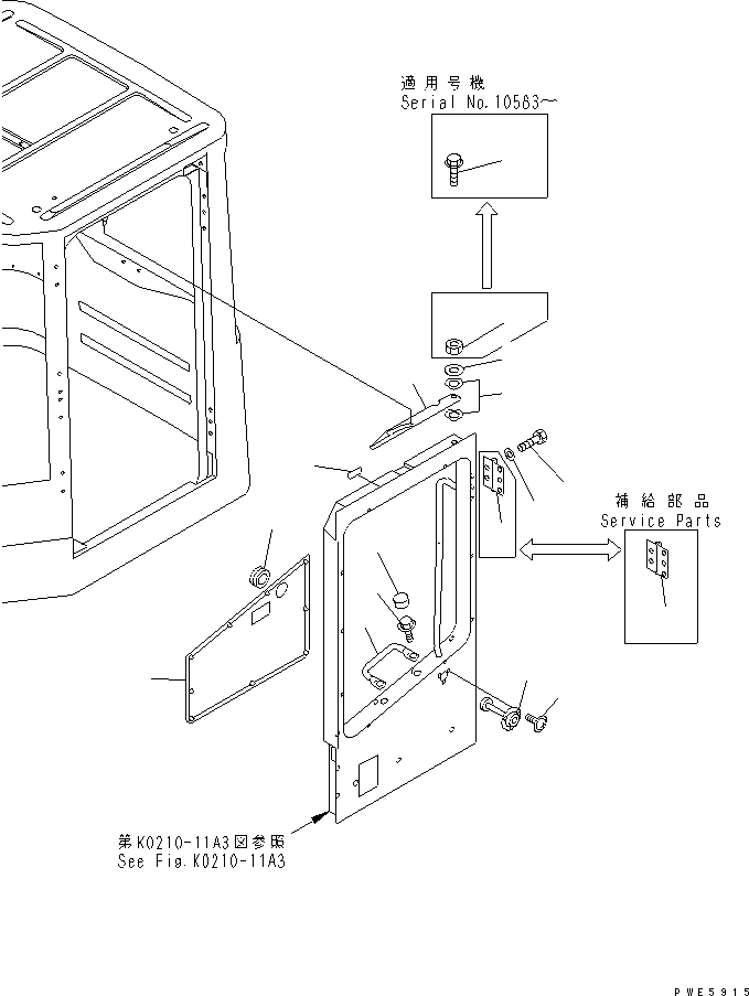 Wheel Loaders Komatsu / WA80-3-CO S/N 10001-UP(wa80-3-r) / OPERATOR