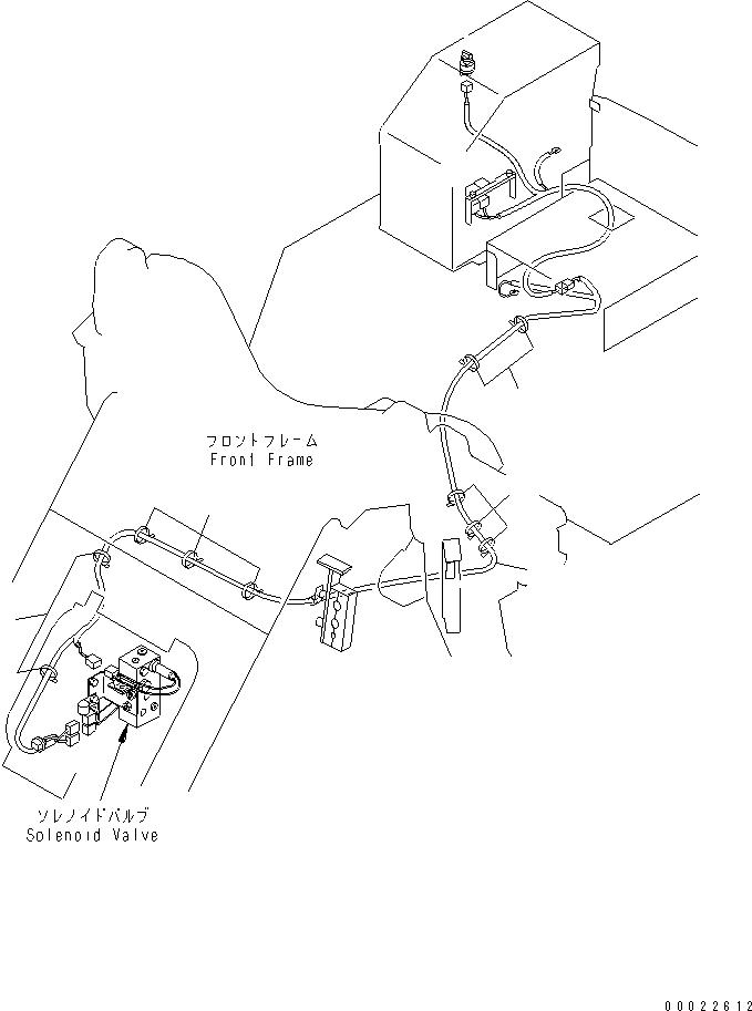 Wheel Loaders Komatsu / WA80-3-CN S/N 10001-UP(wa80-32r) / ELECTRICAL SYSTEM (FOR E.C.S.S)(120180 : E0201-01A0)