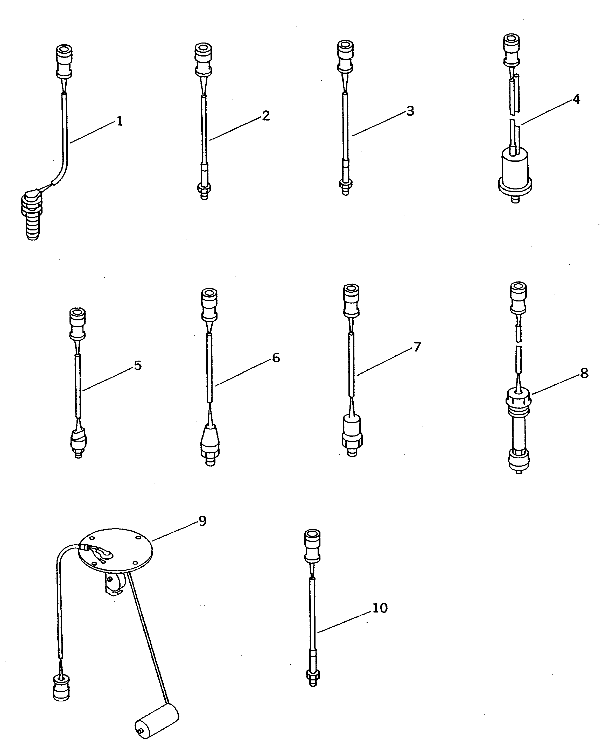 Wheel Loaders Komatsu / WA800-1-A S/N 10001-UP(wa800-2r) / SENSOR AND CONTROLLER(#10501-)(030420 : 1611A)