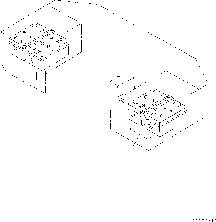 Wheel Loaders Komatsu / WA900-3 S/N 50001-UP(wa900-3c) / BATTERY BOX ? L.H. (LARGE CAPACITY)(#50095-)(120010 : E0101-01C0)