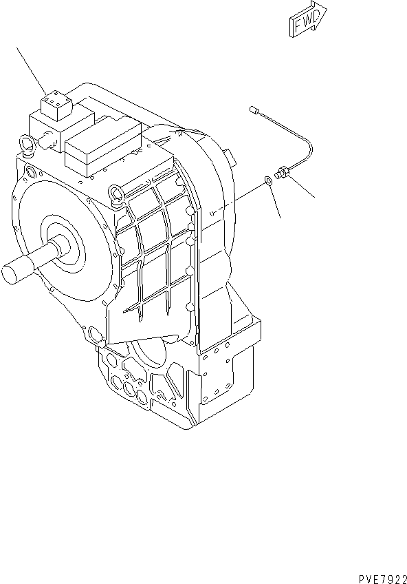 Wheel Loaders Komatsu / WA900-3 S/N 50001-UP(wa900-3c) / TRANSMISSION (SENSOR ? SPEED)(#50001-50094)(150240 : F4320-01B0)