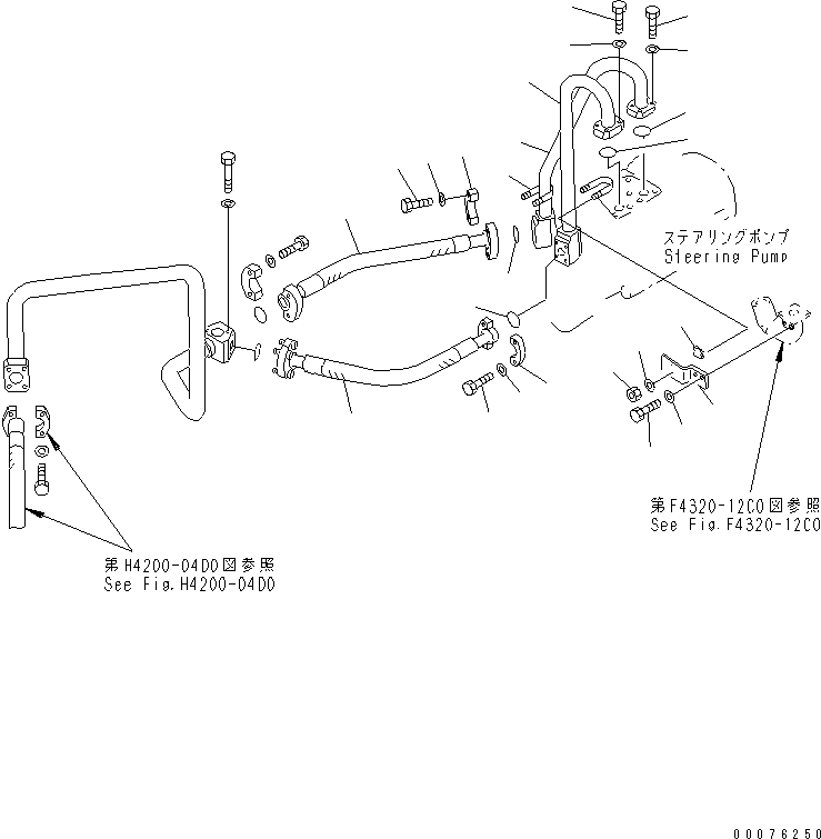 Wheel Loaders Komatsu / WA900-3 S/N 50001-UP(wa900-3c) / TRANSMISSION (HYDRAULIC PUMP LINE ? 2/3)(#50095-)(150380 : F4320-14C0)