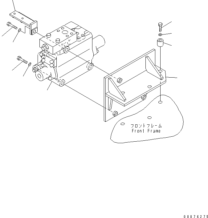 Wheel Loaders Komatsu / WA900-3 S/N 50001-UP(wa900-3c) / STEERING VALVE (VALVE AND MOUNTING PARTS)(#50095-)(210210 : H0122-01C0)