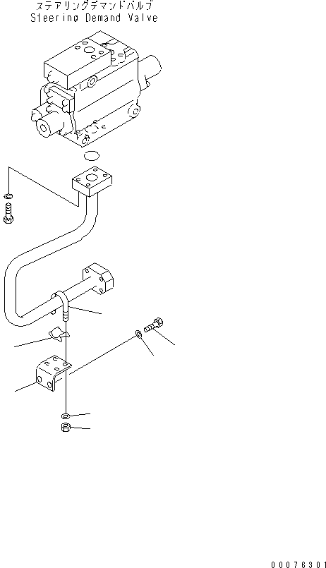 Wheel Loaders Komatsu / WA900-3 S/N 50001-UP(wa900-3c) / HYDRAULIC LINE (COOLING LINE ? 3/3)(#50095-)(211180 : H4200-23D0)