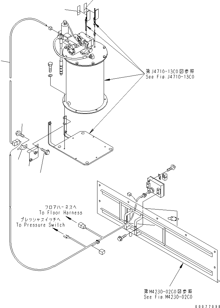 Wheel Loaders Komatsu / WA900-3 S/N 50001-UP(wa900-3c) / AUTO GREASE (GREASE PUMP RELATED PARTS ? 3/3)(#50095-)(240660 : J4710-15C0)